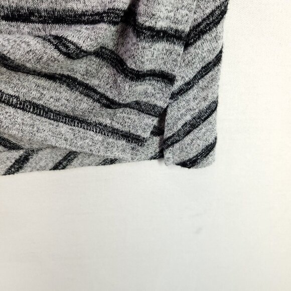 Rag & Bone T-Shirt Dress Size Small Gray Striped Pull Over Tunic Stretch - Picture 6 of 11